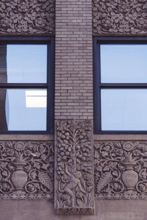 Ornate Building Detail Free Photo
