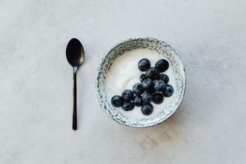 Fresh delicious blueberries