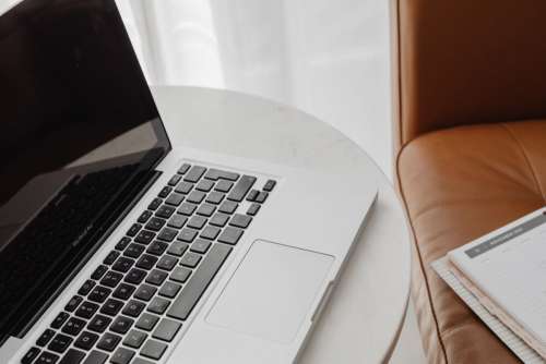 Workspace in the living room