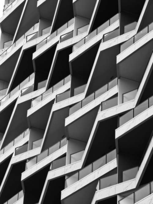 Modern Architecture Abstract No Cost Stock Image