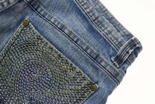 Denim Jeans Pocket No Cost Stock Image