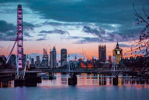 Skyline of London