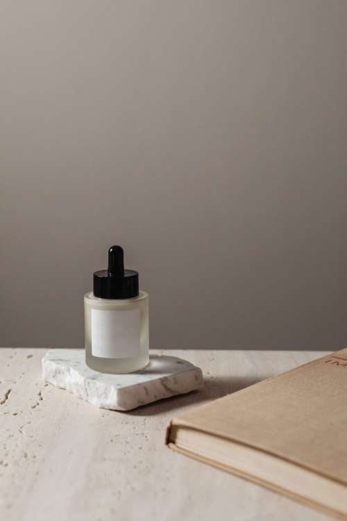 A bottle of beauty product for mockup