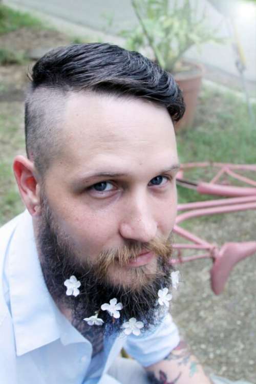 Hipster Man Beard No Cost Stock Image