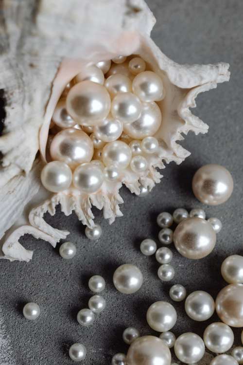 A woman needs ropes and ropes of pearls