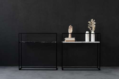 Dark mood aesthetics - furniture - black wall