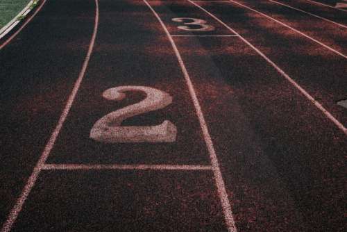 Track Field Background No Cost Stock Image