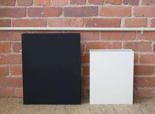 Blank Books Wall No Cost Stock Image
