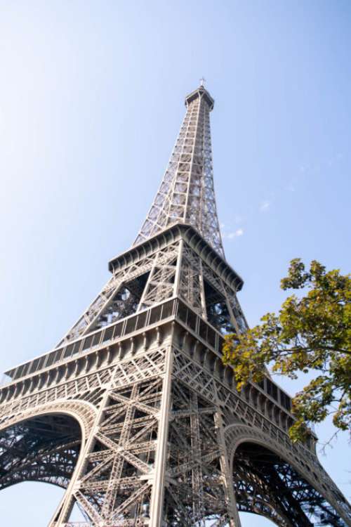 Eiffel Tower City No Cost Stock Image