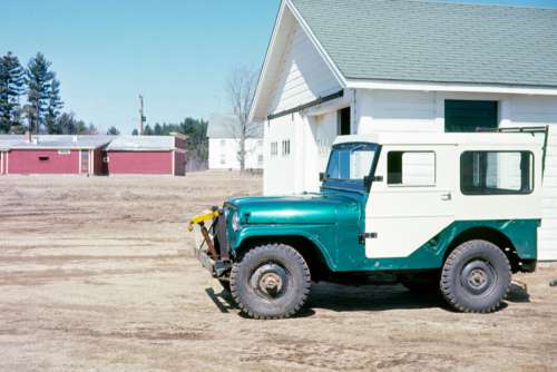Old Jeep Vintage No Cost Stock Image