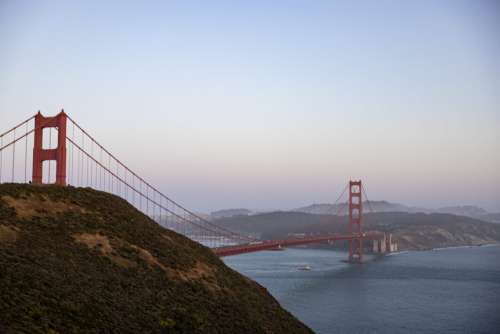 Golden Gate Bridge No Cost Stock Image
