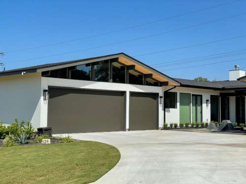 Modern Home Architecture No Cost Stock Image