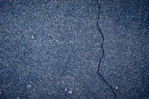 Crack Road Texture No Cost Stock Image