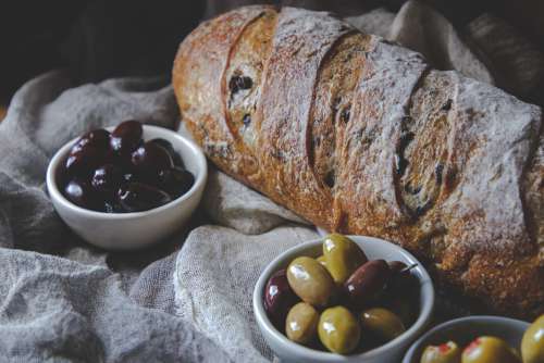 Homemade Bread Food No Cost Stock Image