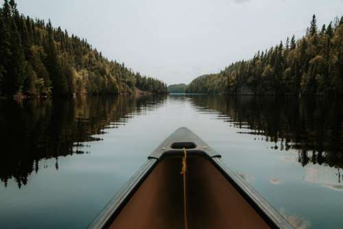Canoe view