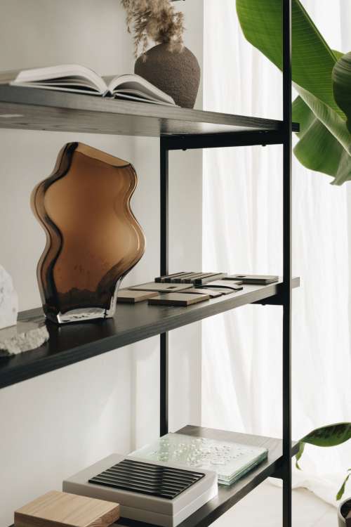 Beautiful Contemporary and Modern Interior - decor - minimal - bright - organised shelves