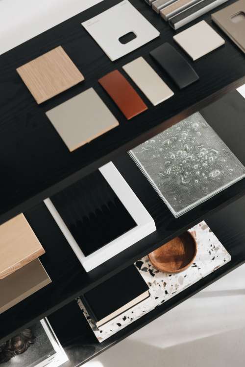 Beautiful Contemporary and Modern Interior - decor - minimal - bright - organised shelves