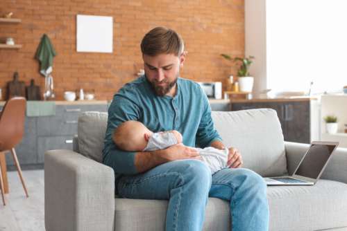 Father Son Baby No Cost Stock Image