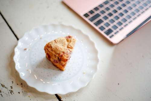 Pastry Plate Food No Cost Stock Image