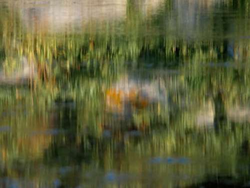 Abstract Water Reflection No Cost Stock Image