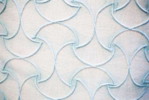 Blue Fabric Pattern No Cost Stock Image