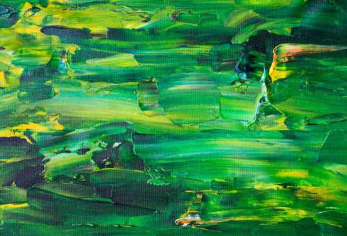 Art Green Painting No Cost Stock Image