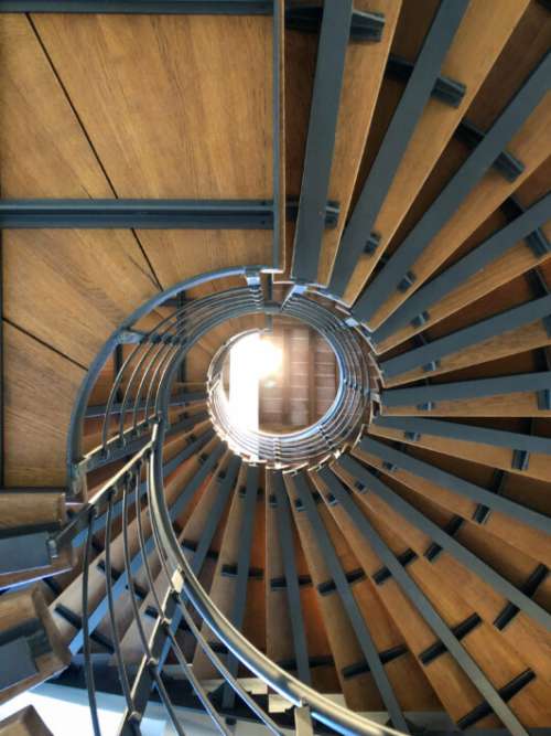 Spiral Staircase Architecture No Cost Stock Image