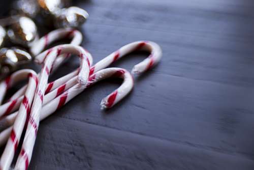 Candy Canes Christmas No Cost Stock Image
