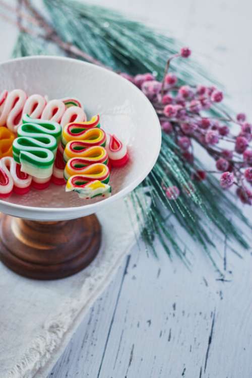 Ribbon Candy Holiday No Cost Stock Image