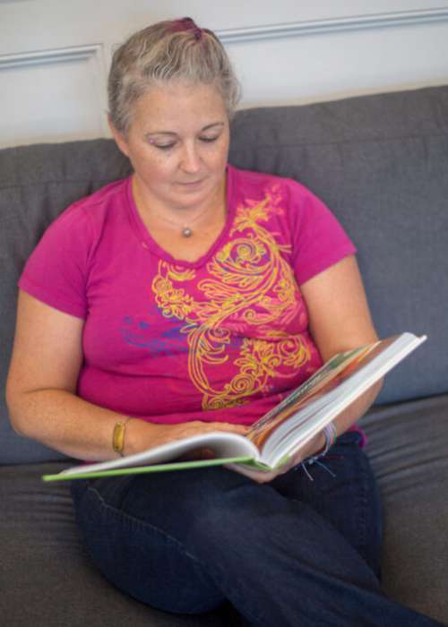 Woman Reading Book Free Stock Photo