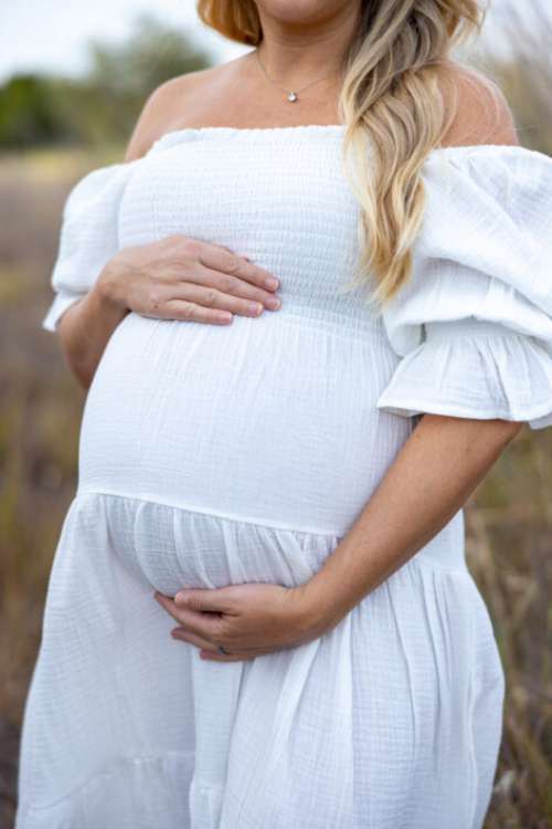 Pregnant Woman Portrait Free Stock Photo
