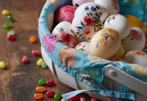 Decorative Eggs Easter Free Stock Photo