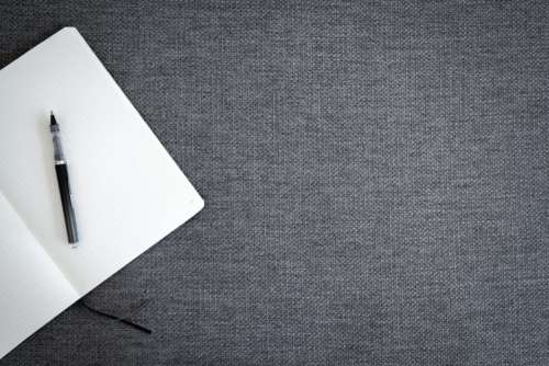 Notebook Paper Blank Free Stock Photo
