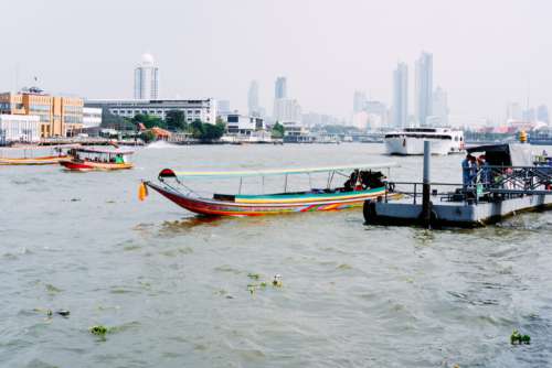 River tour boats in Bangkok