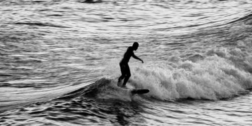 Wave Surfer Ocean Free Stock Photo