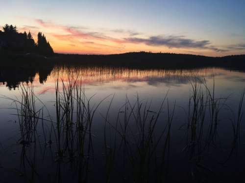 Lake Landscape Reflection Free Stock Photo