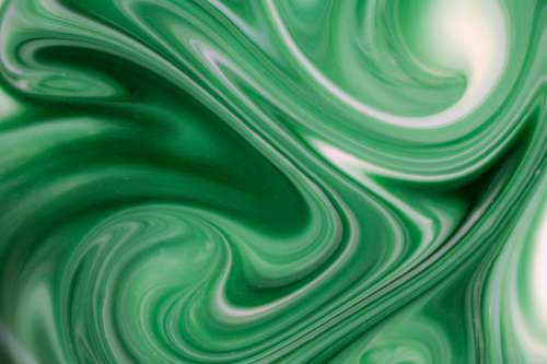 Green And White Marbled Coloring Photo