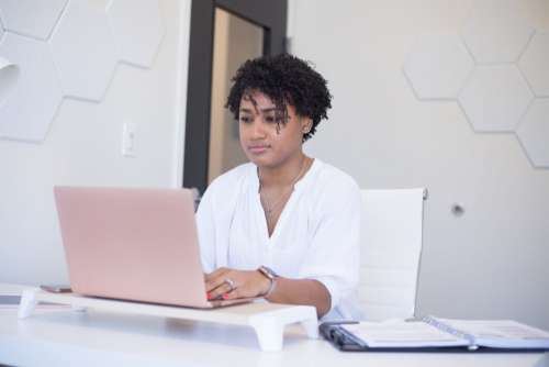 Woman Working Business Free Stock Photo