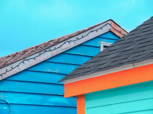 House Roof Peak Free Stock Photo