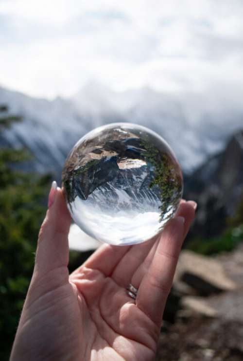 Sphere Glass Nature Free Stock Photo