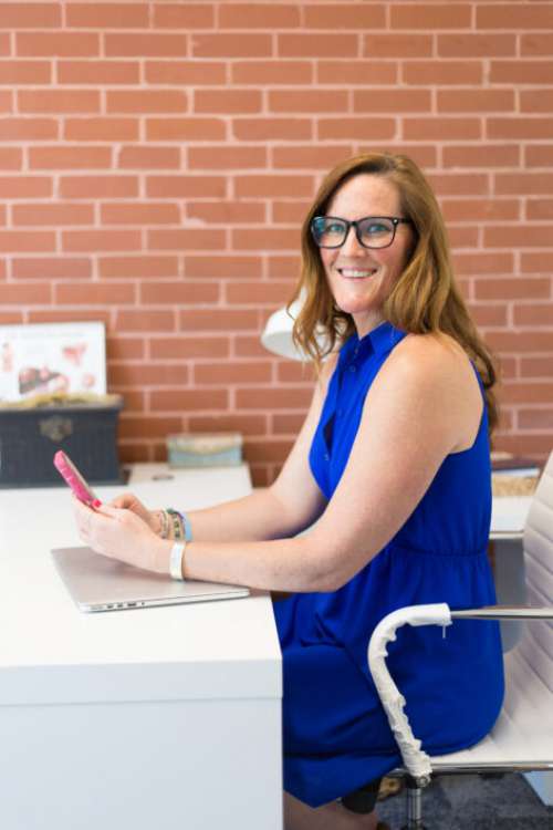 Working woman office Free Stock Photo