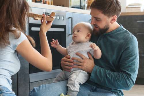 Young Family Free Stock Photo